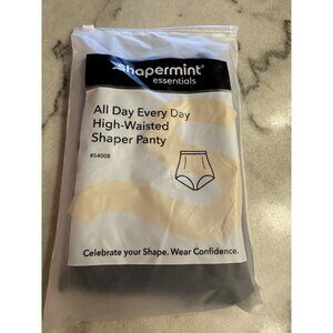 Shapermint Essentials High Waisted Black Shaper Panty Extra Large XXL NWT